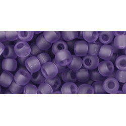 TOHO Rocailles 6/0 (#19F) Transparent-Frosted Sugar Plum