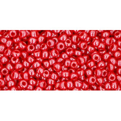 TOHO Rocailles 11/0 (#125) Opaque-Lustered Cherry