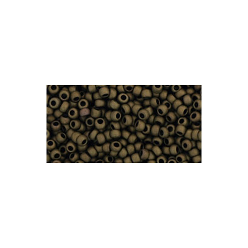 TOHO Rocailles 11/0 (#223F) Antique Frosted Bronze