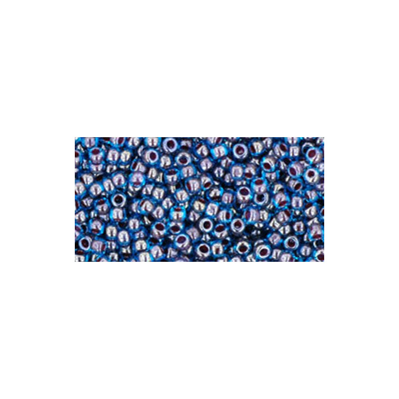 TOHO Rocailles 11/0 (#294) Inside-Color Blue Raspberry
