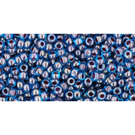 TOHO Rocailles 11/0 (#294) Inside-Color Blue Raspberry