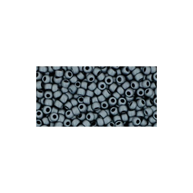 TOHO Rocailles 11/0 (#611) Matte-Color Opaque Gray