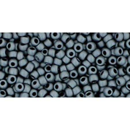 TOHO Rocailles 11/0 (#611) Matte-Color Opaque Gray