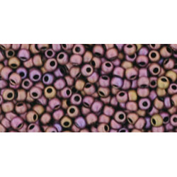 TOHO Rocailles 11/0 (#703) Matte-Color Mauve Mocha