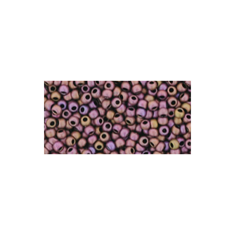 TOHO Rocailles 11/0 (#703) Matte-Color Mauve Mocha