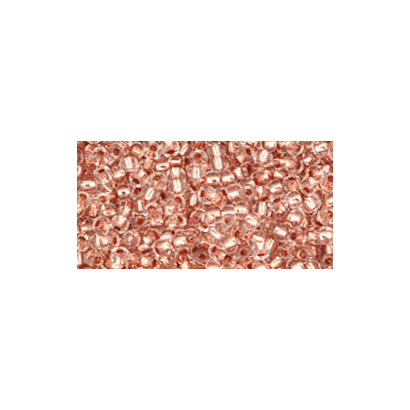 TOHO Rocailles 11/0 (#740) Copper-Lined Crystal