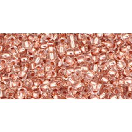 TOHO Rocailles 11/0 (#740) Copper-Lined Crystal