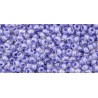 TOHO Rocailles 11/0 (#988) Inside-Color Crystal/Lupine Lined