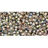 TOHO Rocailles 11/0 (#999) Gold-Lined Rainbow Black Diamond