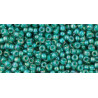 TOHO Rocailles 11/0 (#1833) Inside-Color Rainbow Lt Sapphire/Opaque Te