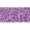 TOHO Rocailles 11/0 (#2108PF) Permanent Finish - Silver-Lined Milky Am