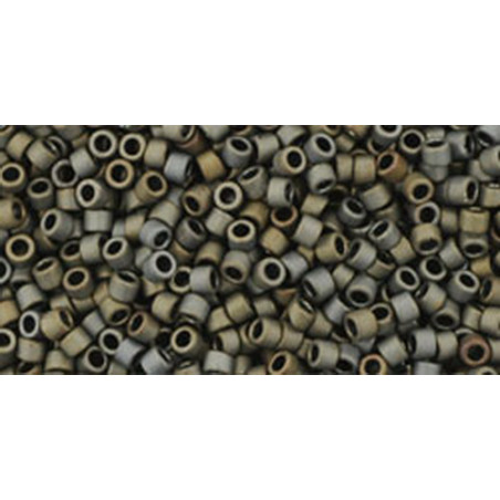 TOHO Treasures 11/0 (#83F) Frosted Metallic Iris Brown