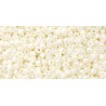 TOHO Treasures 11/0 (#122) Opaque-Lustered Navajo White