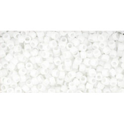 TOHO Treasures 11/0 (#761) Matte-Color Opaque White
