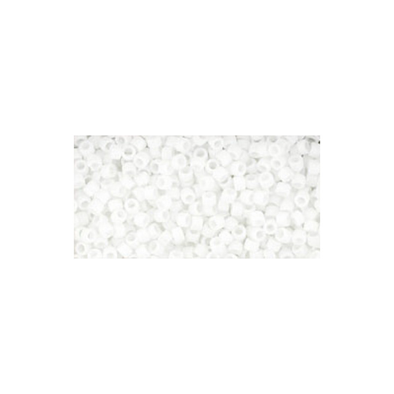 TOHO Treasures 11/0 (#761) Matte-Color Opaque White