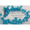 Firepolish 3mm Dark Aquamarine, 50 St.
