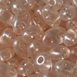 Twin Beads 2,5x5mm (#08118) Crystal Beige Pearl