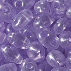 Twin Beads 2,5x5mm (#08128) Crystal Pale Lilac Pearl