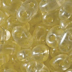 Twin Beads 2,5x5mm (#08186) Crystal Pale Yellow Pearl