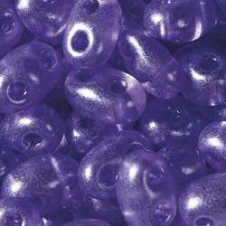 Twin Beads 2,5x5mm (#08328) Crystal Lilac Pearl