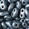 Twin Beads 2,5x5mm (#28936M) Jet Midnight Blue Pearl Matte