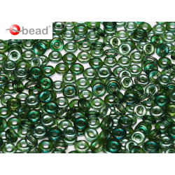 O-Beads 2x4 mm Emerald Celsian