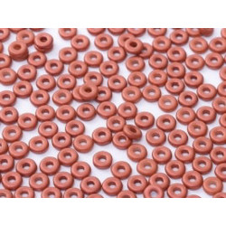 O-Beads 2x4 mm Lava Red
