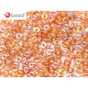 O-Beads 2x4 mm Crystal Orange Rainbow