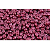 Super Duos 2x5 mm Pastel Bordeaux