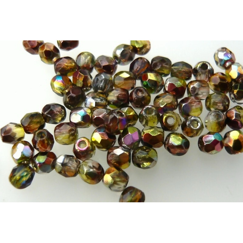 Firepolish 3mm Crystal Magic Apple, 50 St.