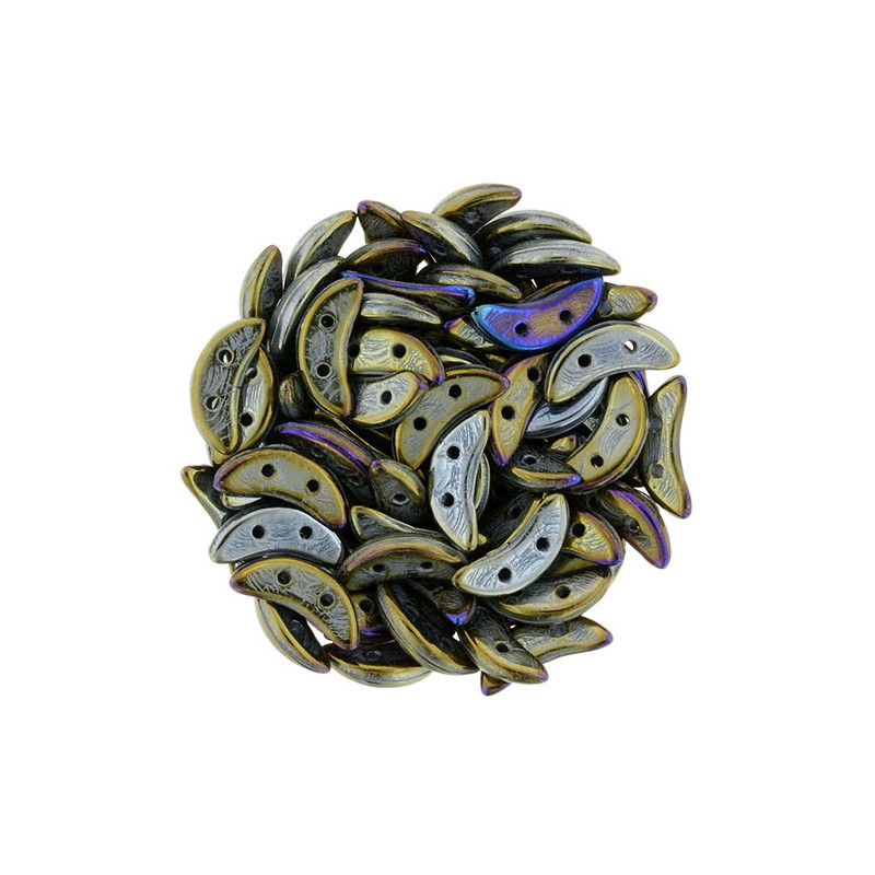 CzechMates Crescent 3x10mm Iris - Brown