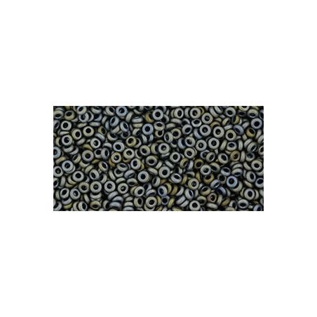 TOHO Demi Round 11/0 2.2mm (#613) Matte-Color Iris Gray