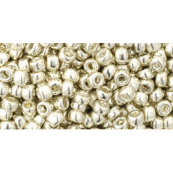 TOHO Rocailles 8/0 (#558) Galvanized Aluminum