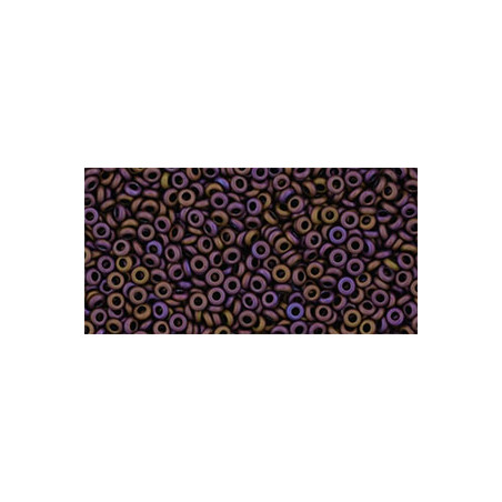 TOHO Demi Round 11/0 2.2mm (#703) Matte-Color Mauve Mocha