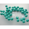 Firepolish 4mm Turquoise, 50 St.