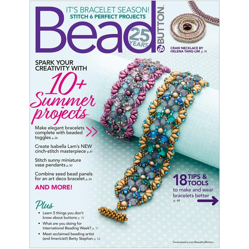 Bead & Button Magazine August 2019