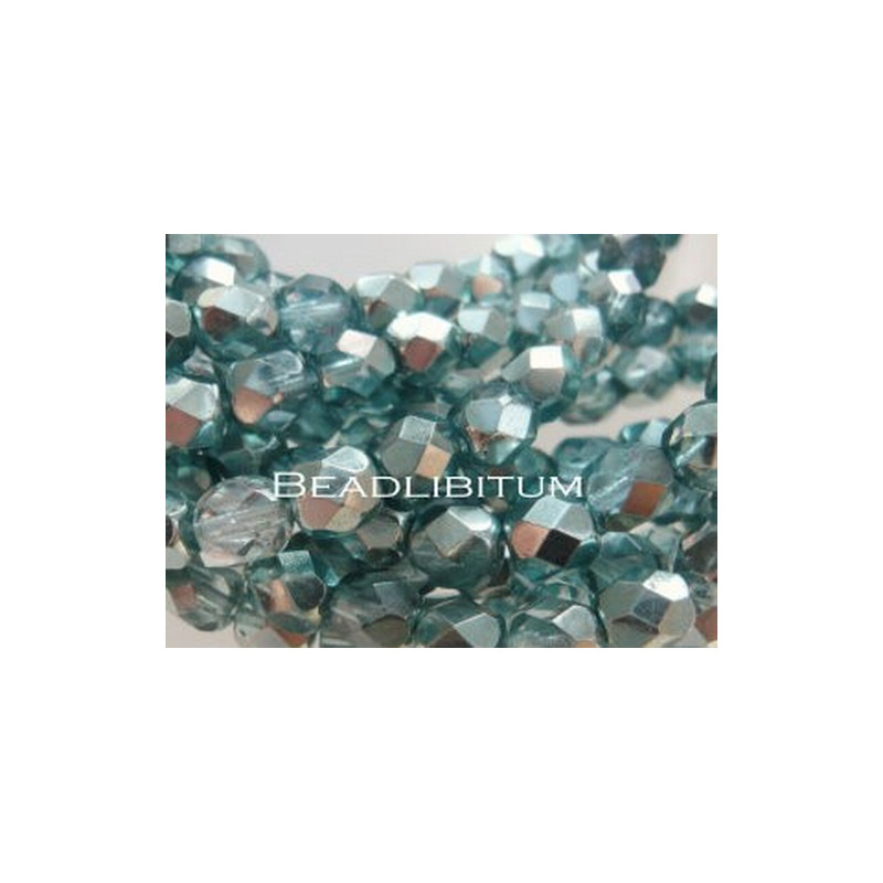 Firepolish 6mm Erinite Half Apollo, 25 St.