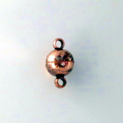 Magnetverschluß Kugel 8mm Antique Copper