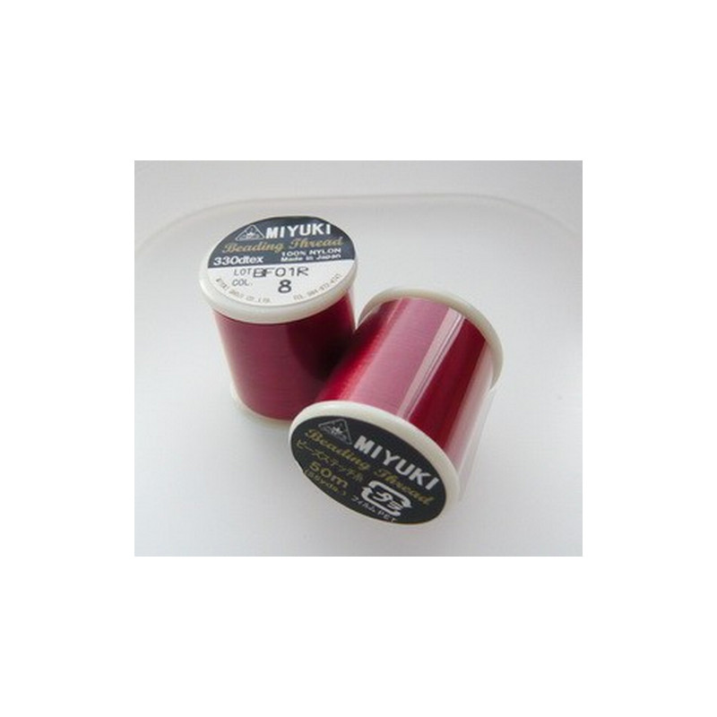Miyuki Perlenfaden rot