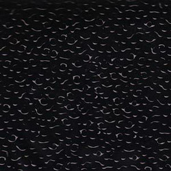 Matsuno Peanut Beads 2x4mm (P2748) Opaque Black