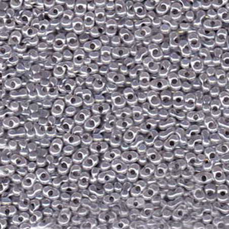 Matsuno Peanut Beads 2x4mm (P3340) Ceylon Storm Cloud