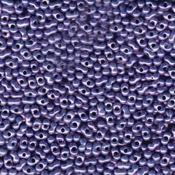 Matsuno Peanut Beads 2x4mm (P4010) Light Violet Lustered