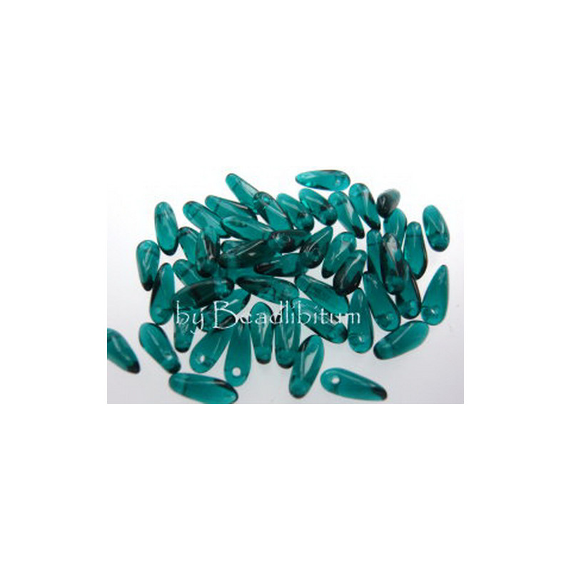 Dagger 3x8mm Dark Petrol Green, 50St.