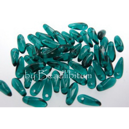 Dagger 3x8mm Dark Petrol Green, 50St.