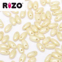 Rizo Beads 2,5x6mm Champagne Luster