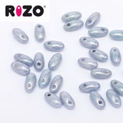 Rizo Beads 2,5x6mm Baby Blue Luster