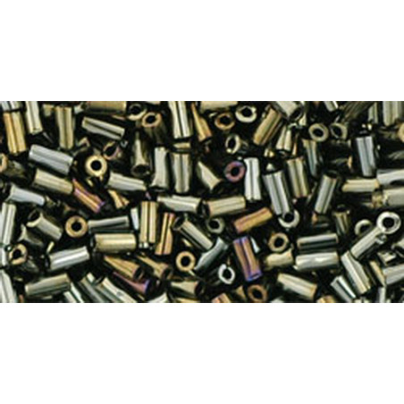 TOHO Bugle #1(#83) Metallic Iris Brown