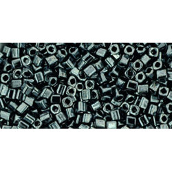 TOHO Cube 2mm (#81) Metallic Hematite