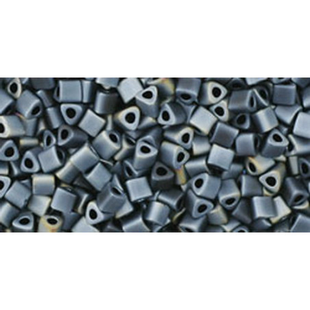 TOHO Triangle 11/0 (#612) Matte-Color Gun Metal