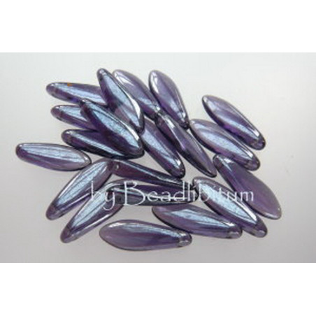 Dagger 5x16 mm Lustered Tanzanite, 20 St.
